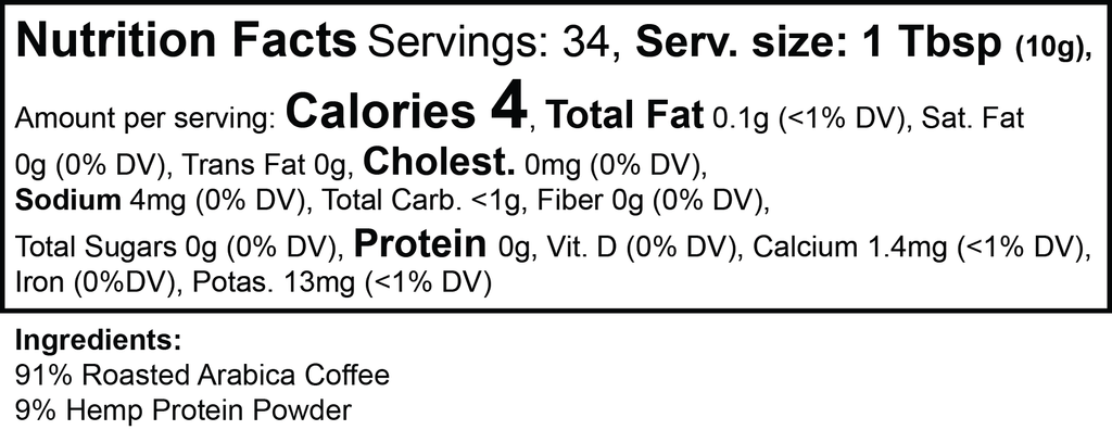 Hemp Harvest Coffee (Medium Roast)